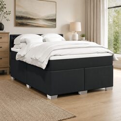 Double Box Spring Bed with Pocket Spring Mattress