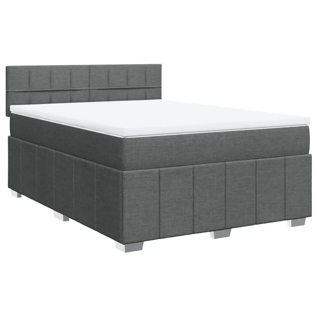 Double Box Spring Bed with Integrated Pocket Spring Mattress
