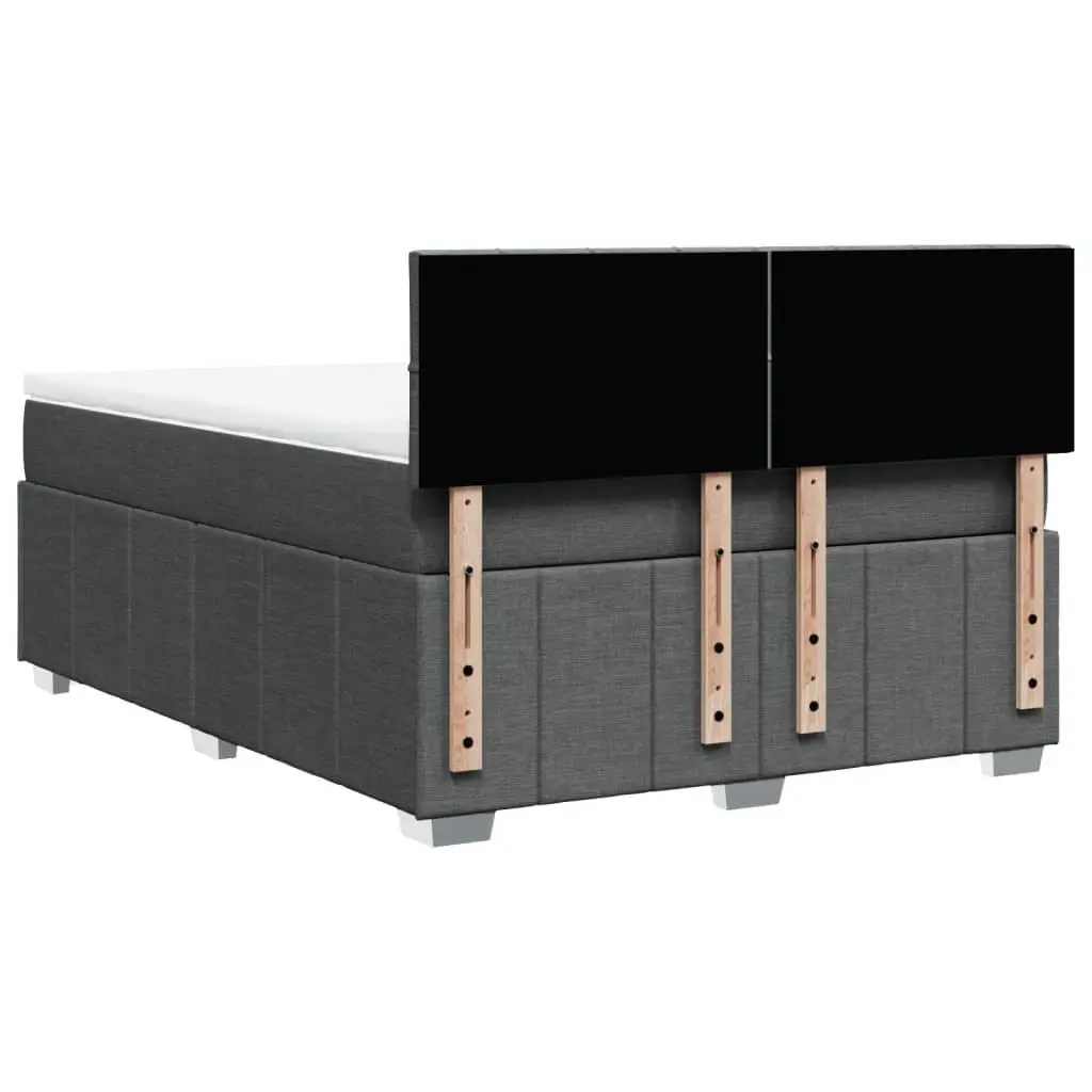 Double Box Spring Bed with Integrated Pocket Spring Mattress