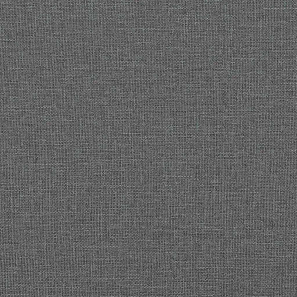 Double Bed Frame with Pocket Sprung Mattress Removable Topper Double Black Fabric