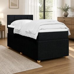 King Single Box Spring Bed with Pocket Spring Mattress