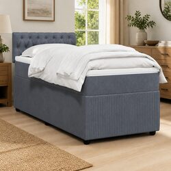 King Single Box Spring Bed with Pocket Spring Mattress