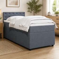 King Single Box Spring Bed with Pocket Spring Mattress
