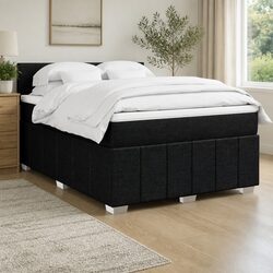 Double Box Spring Bed with Pocket Spring Mattress