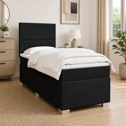King Single Bed with Pocket Spring Mattress and Slatted Base