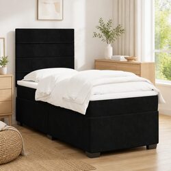 King Single Bed Box Spring with Adjustable Headboard