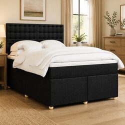 Double Box Spring Bed with Pocket Spring Mattress Specifications