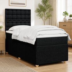 Box Spring Bed with Pocket Spring Mattress, King Single