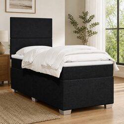 King Single Bed with Adjustable Headboard and Pocket Spring Mattress