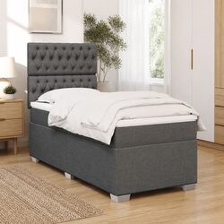 Adjustable King Single Box Spring Bed with Pocket Spring Mattress