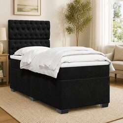 King Single Box Spring Bed with Pocket Spring Mattress
