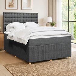 Adjustable Double Box Spring Bed with Pocket Mattress
