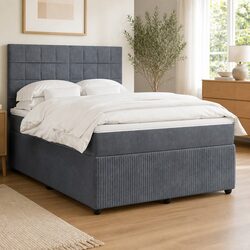 Double Box Spring Bed Featuring Pocket Spring Mattress