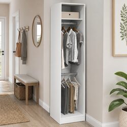 Engineered Wood Wardrobe Cupboard 50x50x200 cm
