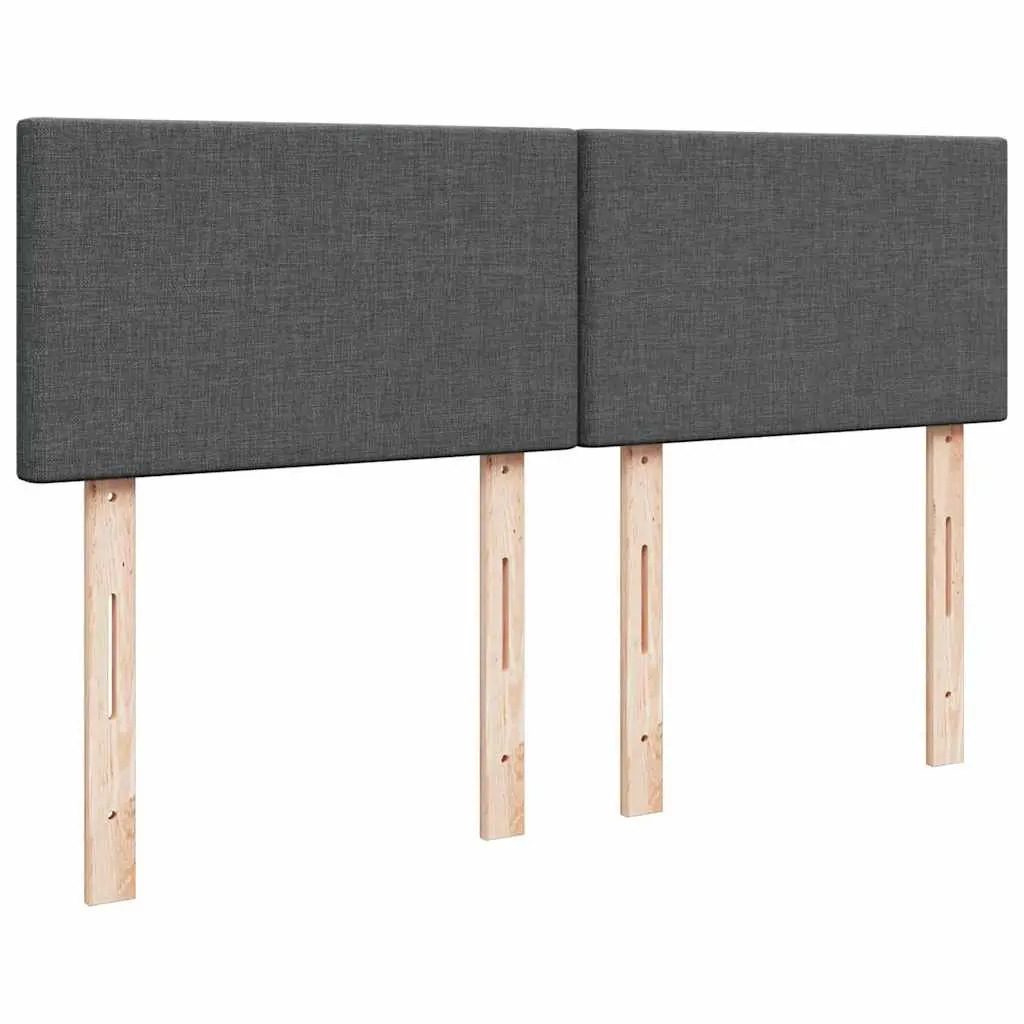 Ottoman Bed with Pocket Spring Mattress Hydraulic Lift Storage Queen Grey Fabric