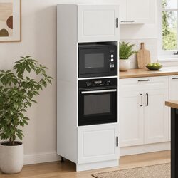 Engineered Wood Oven Cabinets for Functional Storage