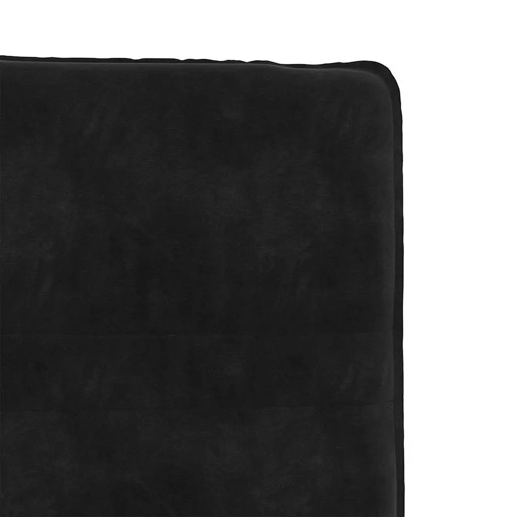 Dining Chairs 4 pcs Black Velvet Kitchen Room Seating Furniture Set