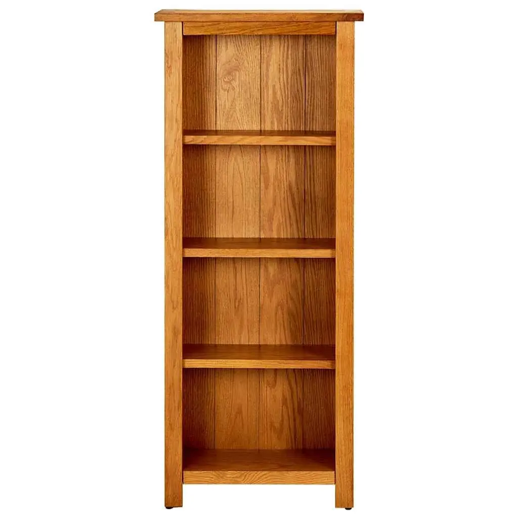 Wooden Bookcase Four-Tier Storage Display Unit 45x22x110 cm Brown