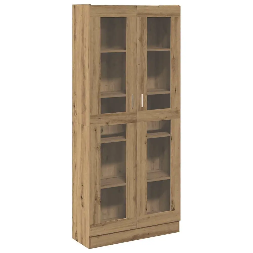 Highboard Storage Cabinet Engineered Wood Brown 82.5 x 30.5 x 185 cm