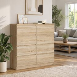 Engineered Wood Sideboard Cabinet for Versatile Storage
