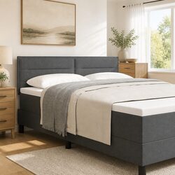 LED Headboard with Adjustable Height and RGB Lights
