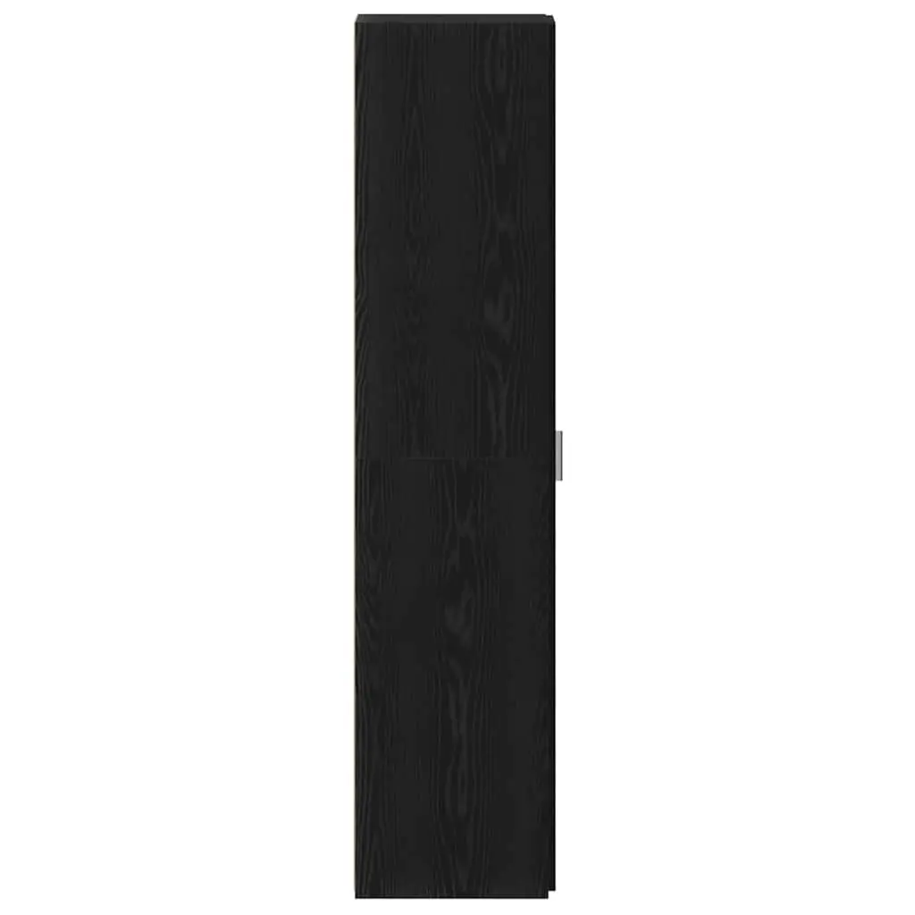 Highboard Black Oak Storage Cabinet Living Room Furniture Bedroom Organiser
