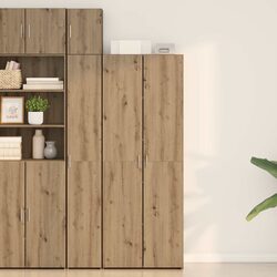 Wooden Highboard Buffet Cabinet for Dining Room 70cm