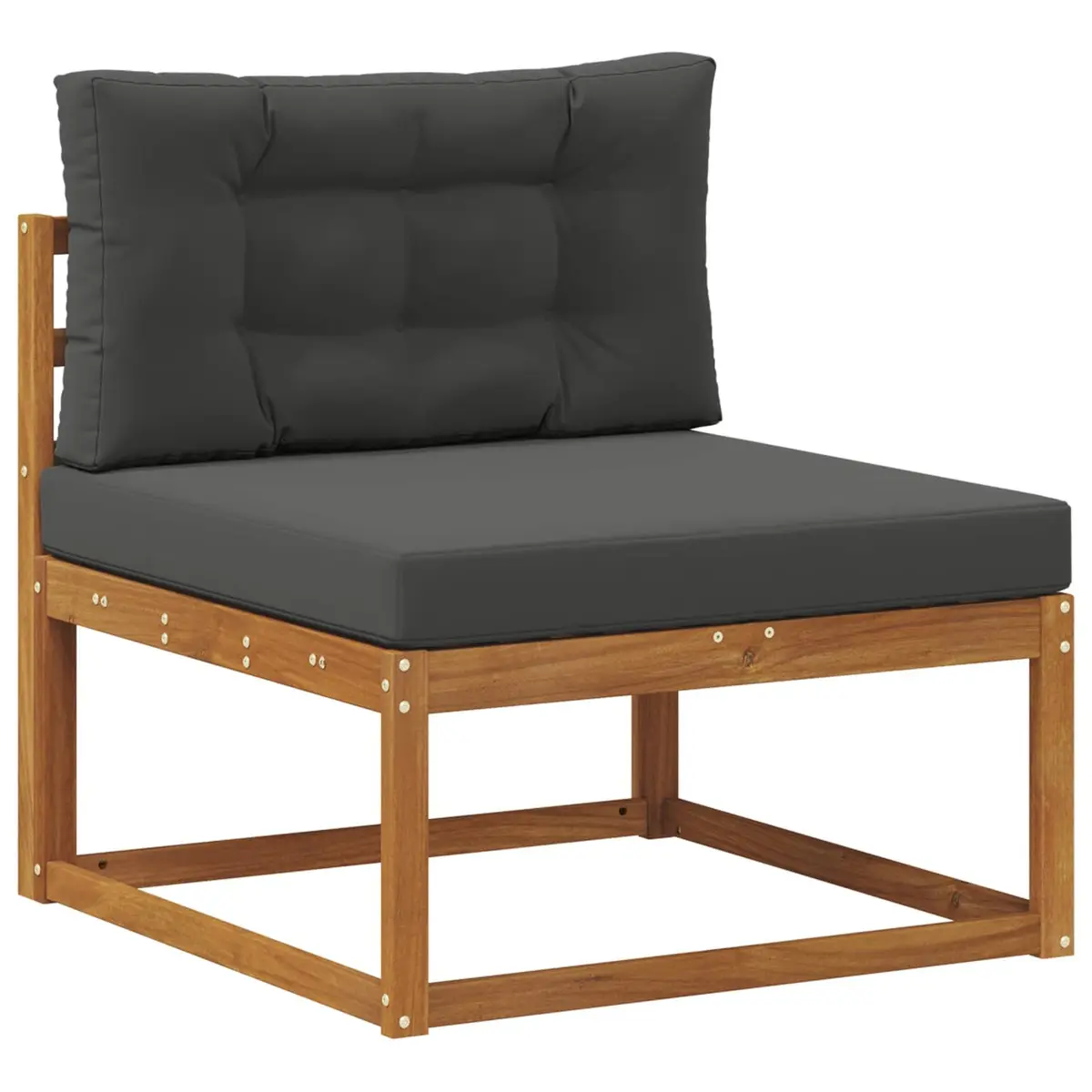 Outdoor Sectional Sofa Set Modular Comfort 5 Piece Brown