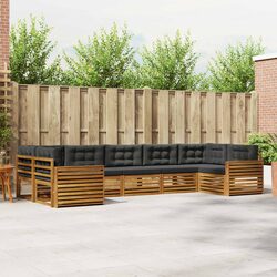 7 Piece Outdoor Sectional Sofa Set with Modular Design
