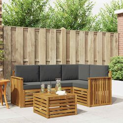Modular 5-Piece Outdoor Sectional Sofa Set