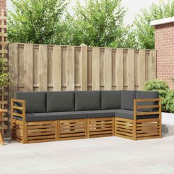 5 Piece Sectional Sofa Set for Outdoor Use