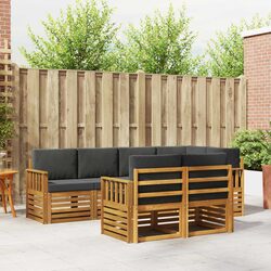 7 Piece Modular Sectional Sofa Set for Outdoor Use