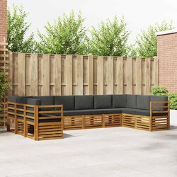 10-Piece Modular Lounge Sofa Set for Outdoors