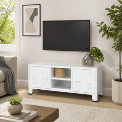 Metal Storage Unit for TV: Industrial Design and Durability