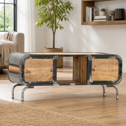 TV Cabinet Dimensions 110x30x42 cm with Solid Wood Frame