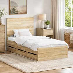 Stylish Bed Frame with Drawer for Modern Bedrooms