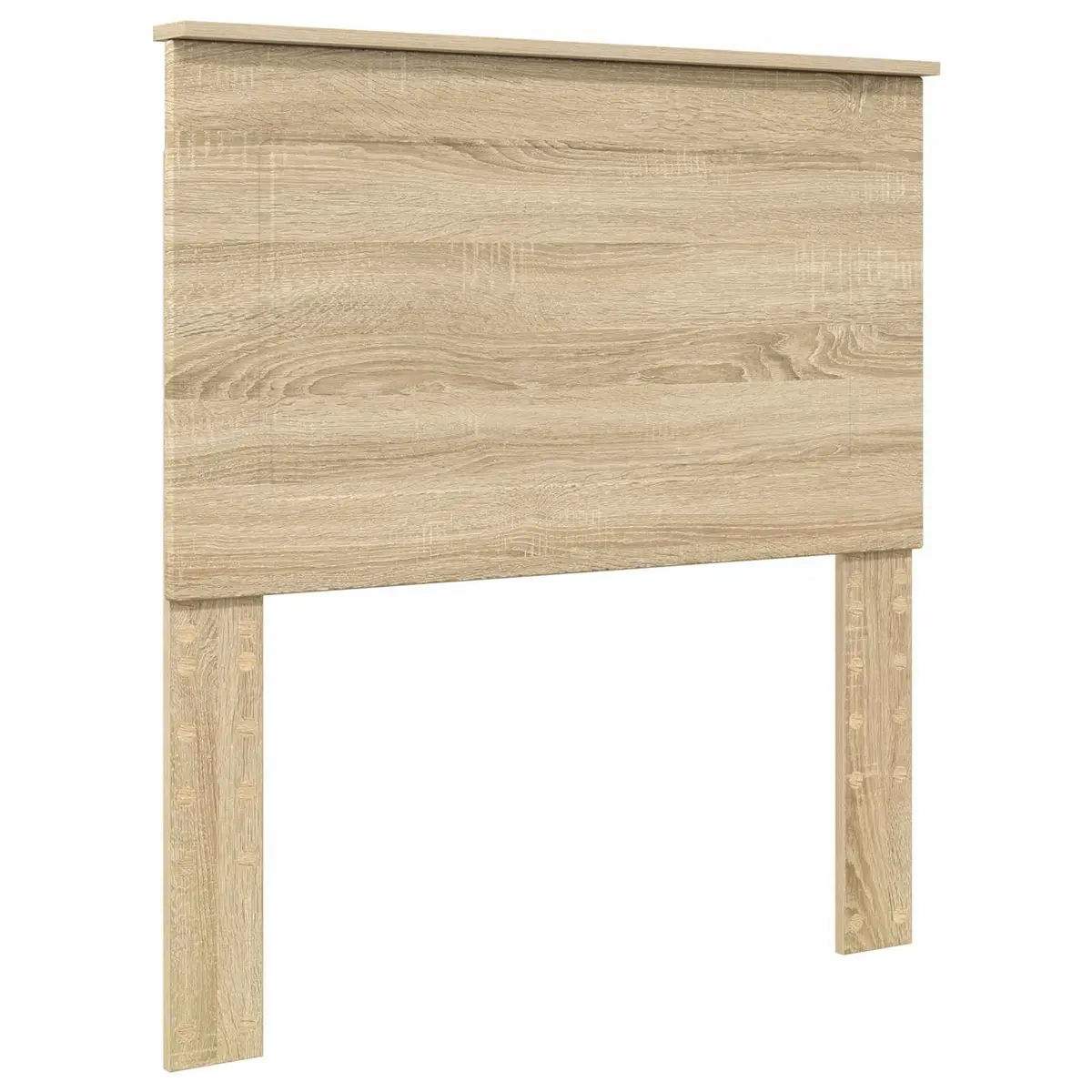 Bed Frame with Storage Drawer Modern 90 x 190 cm Brown Sonoma Oak Engineered Wood