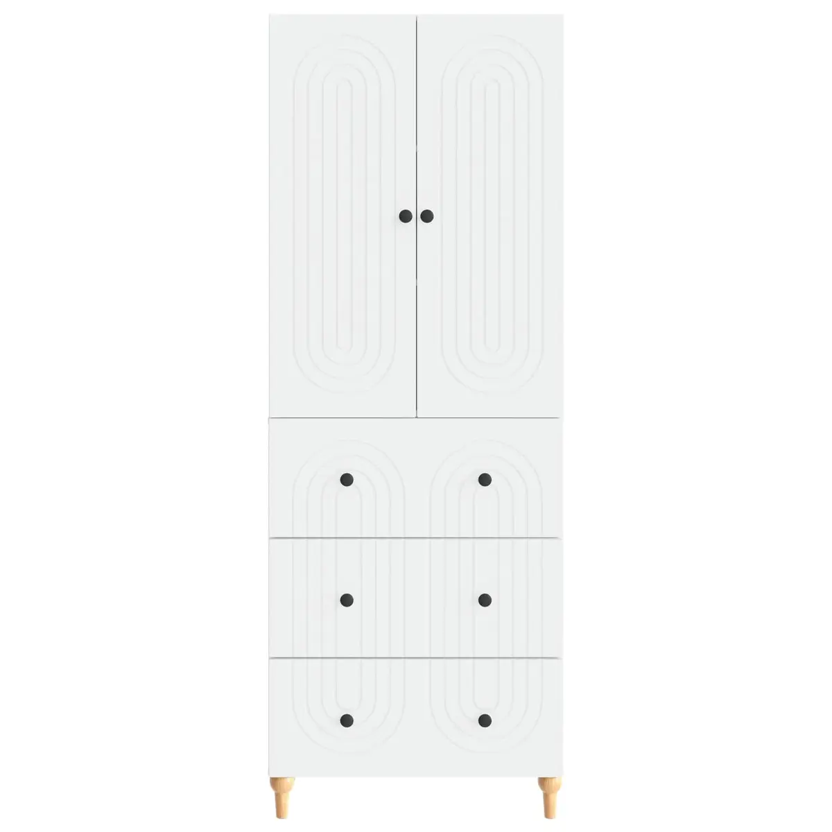 Cabinet Set Engineered Wood Organiser 66 x 34.5 x 90 cm