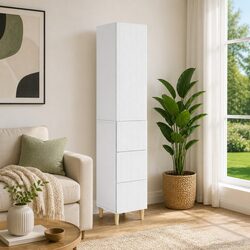 Modern 2-Piece Cabinet Set for Stylish Storage