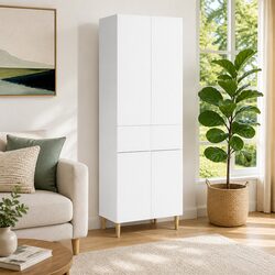 Precision Engineered 2-Piece Cabinet Set 66x34.5x90cm