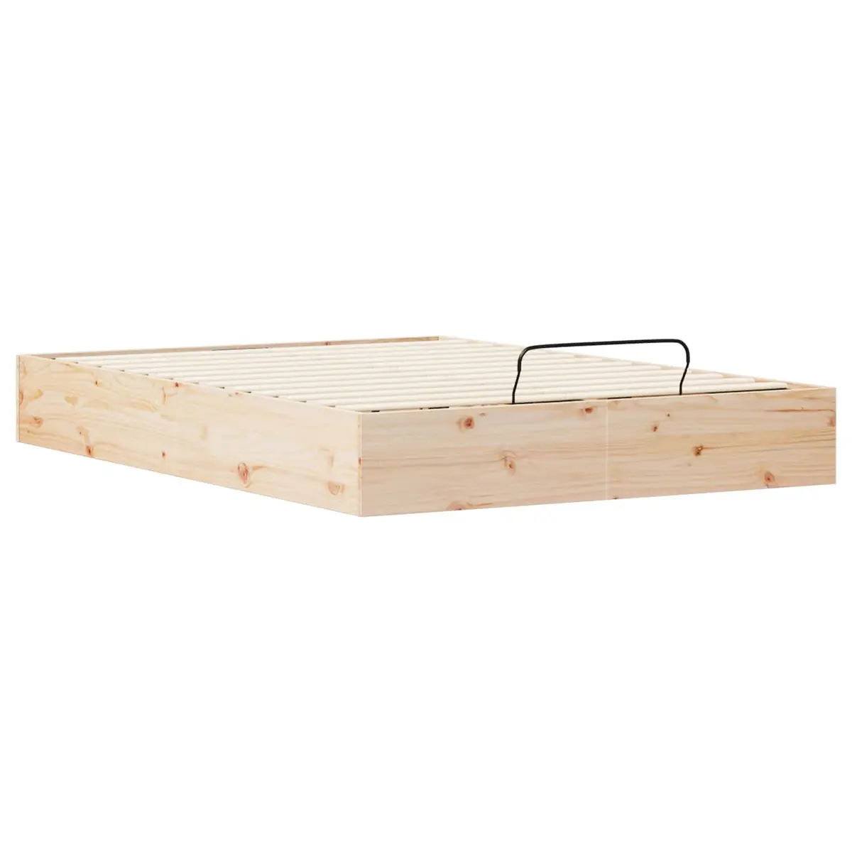 Ottoman Storage Bed Frame 135 x 190 cm Gas Lift Modern Bedroom Furniture