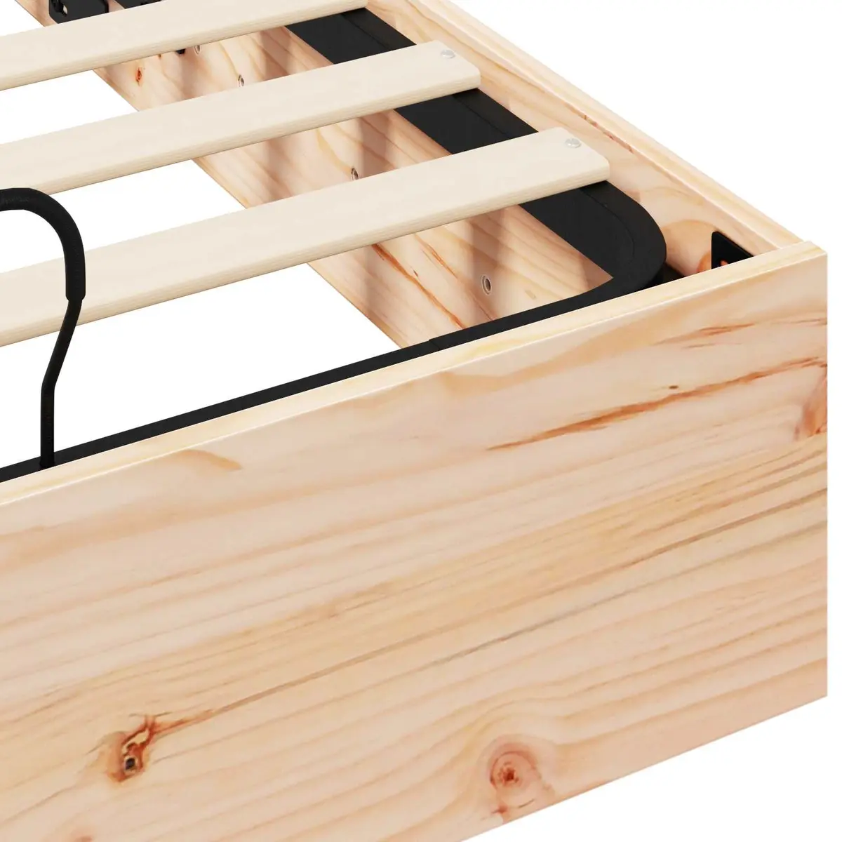 Ottoman Storage Bed Frame 135 x 190 cm Gas Lift Modern Bedroom Furniture