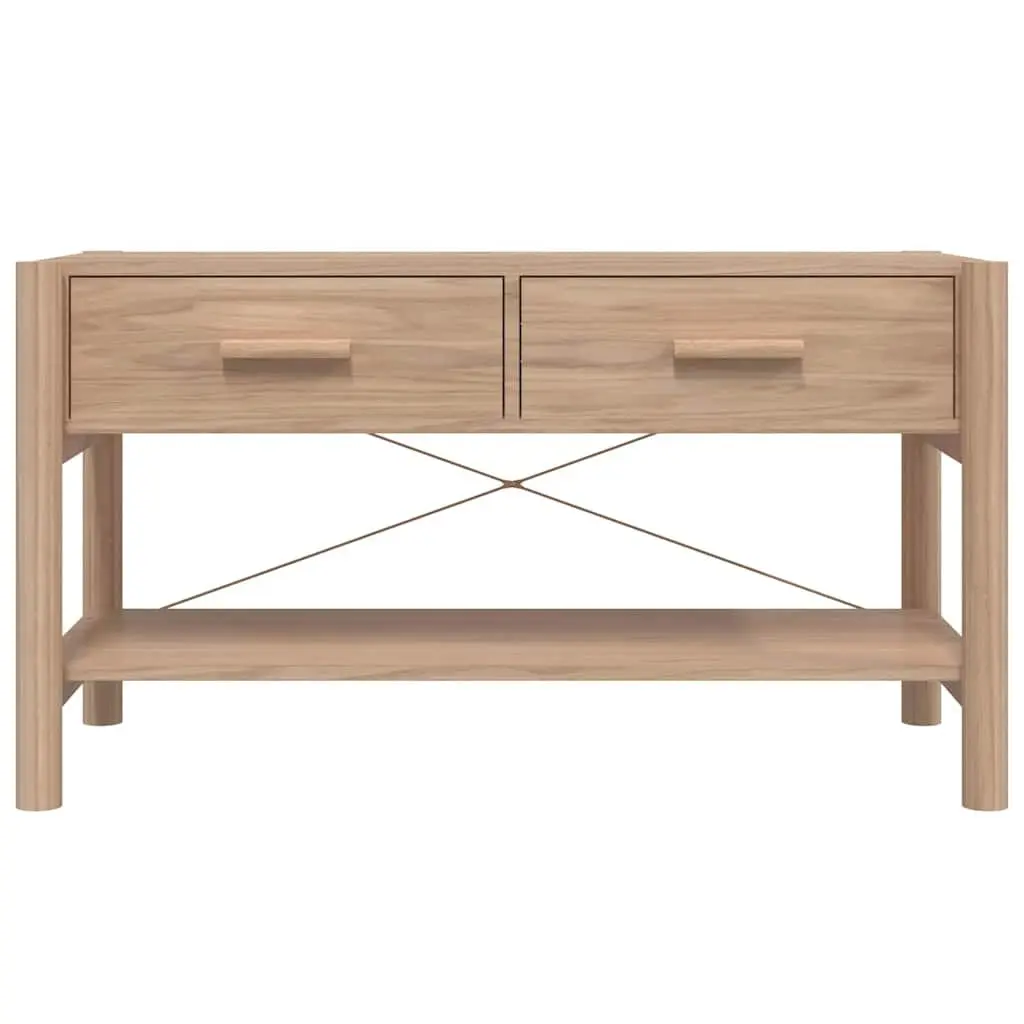 TV Cabinet Engineered Wood Storage Unit 82x38x45cm Brown