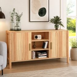 Engineered Wood Sideboard Cabinet 107x38x60 cm in Brown