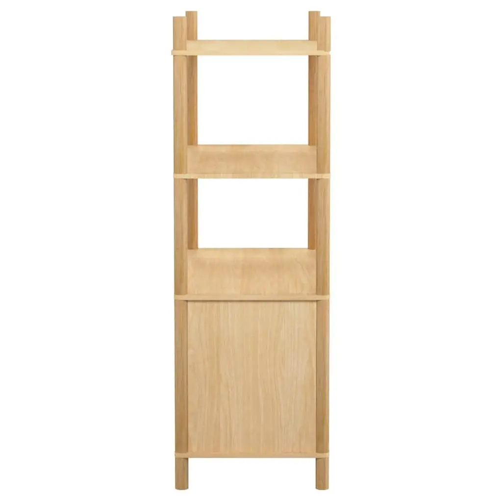 Sideboard Cabinet Storage Engineered Wood Brown 80x40x121cm