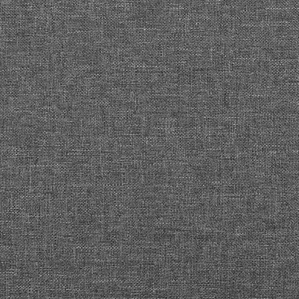 Headboard Adjustable Back Support Grey 160x5x78/88 cm Fabric