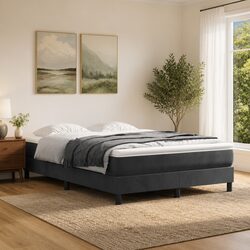 Double Bed Pocket Spring Mattress with Foam Support 137x190cm