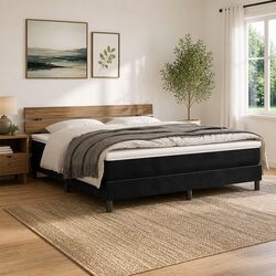 Medium Firm Pocket Spring Mattress - Queen Size 153x203x20cm