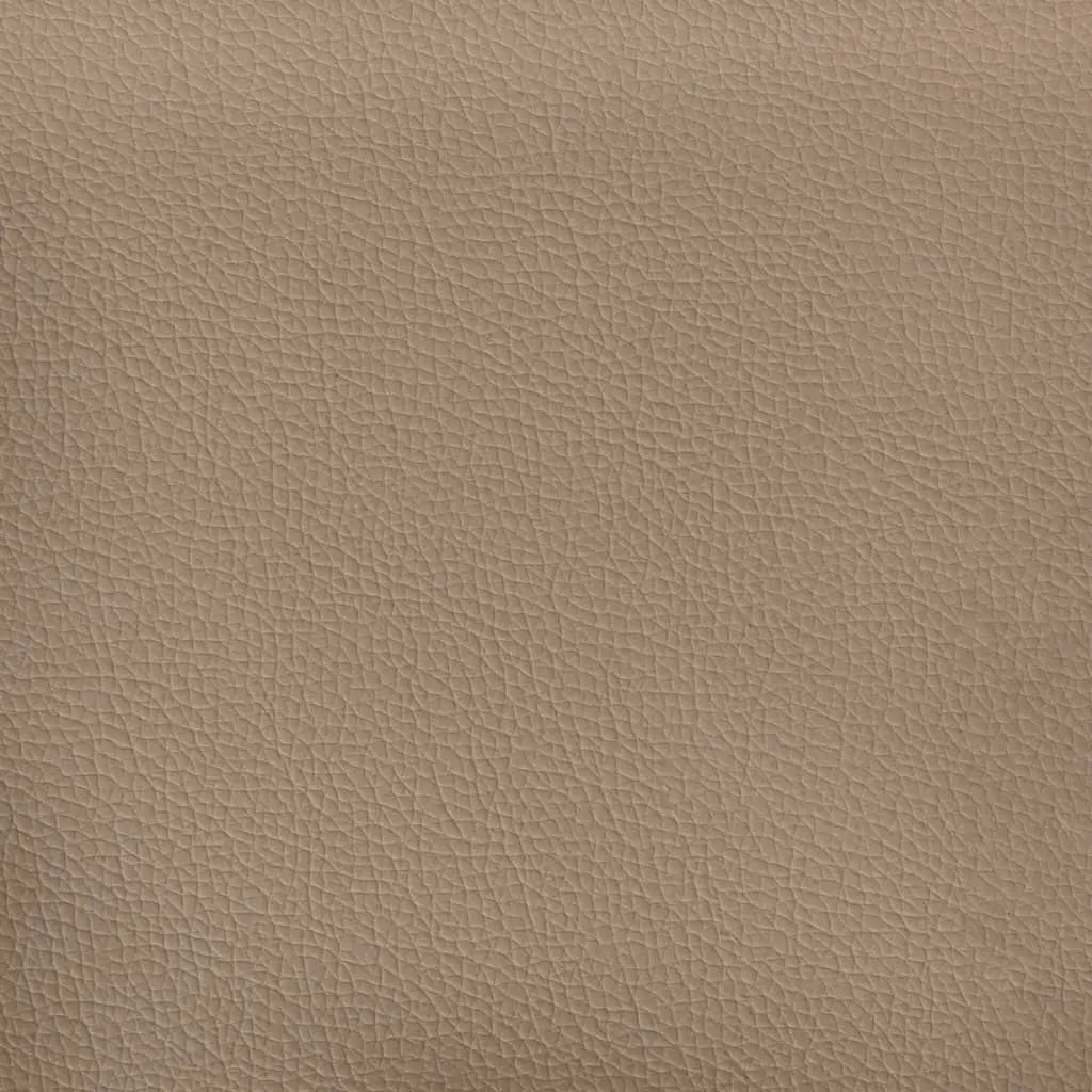 Ottoman Faux Leather Footstool Compact Brown