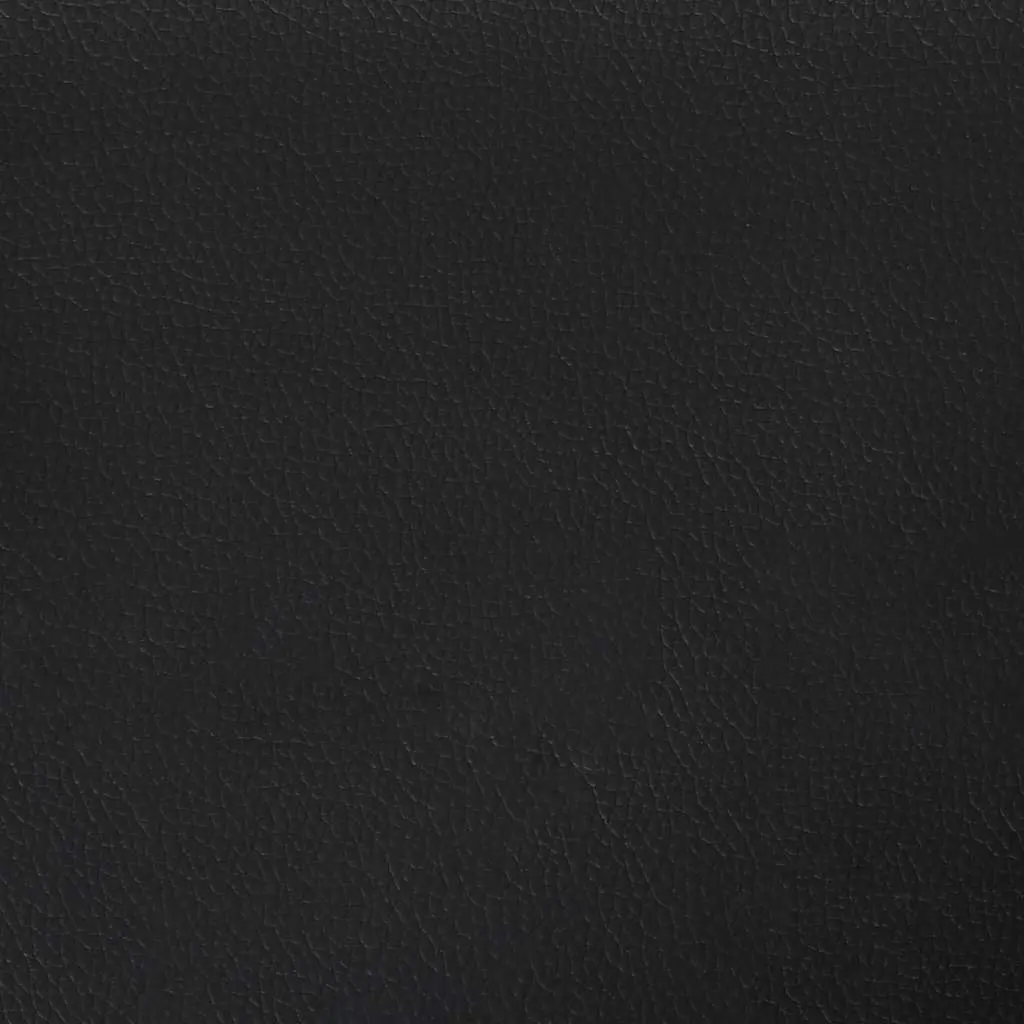 Reclining Office Chair Adjustable Backrest Height Black Faux Leather